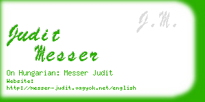 judit messer business card